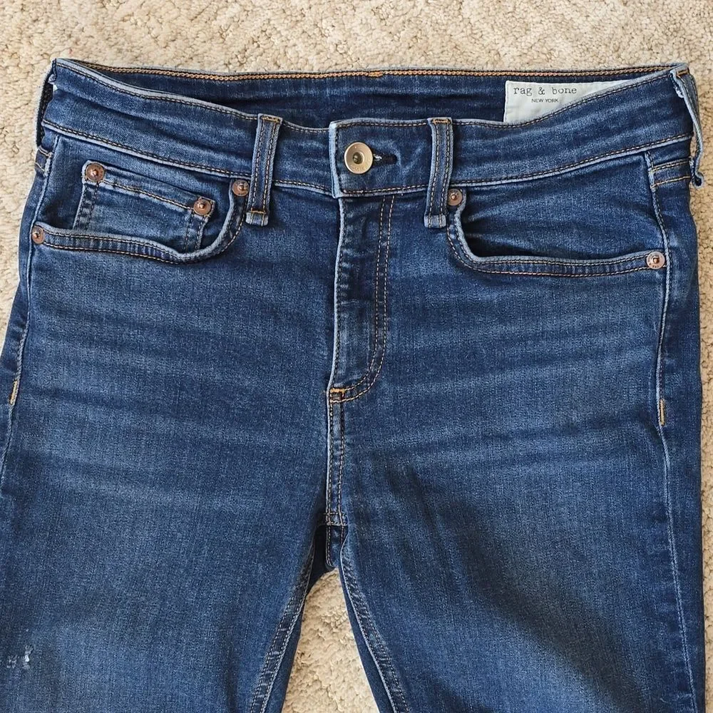 Rag & Bone | Cate Mid-Rise Ankle Skinny